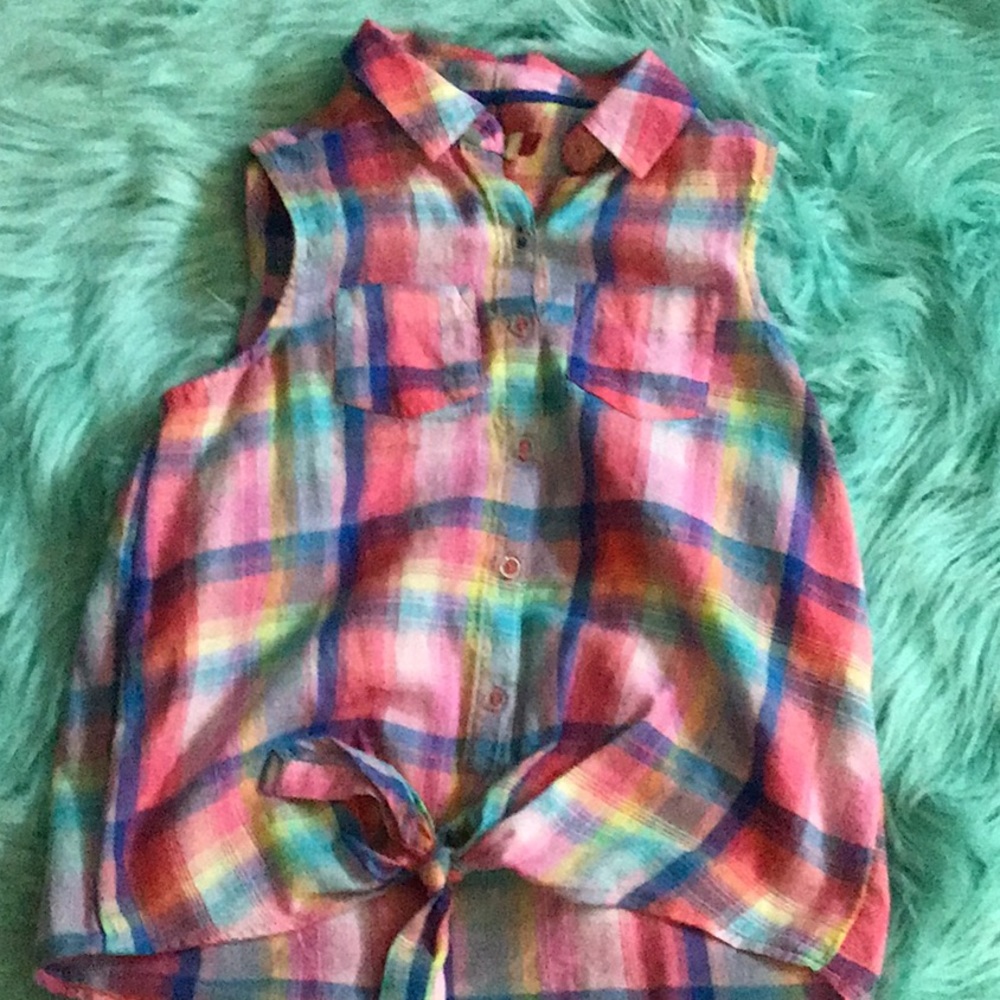 Colorful Plaid Shirt